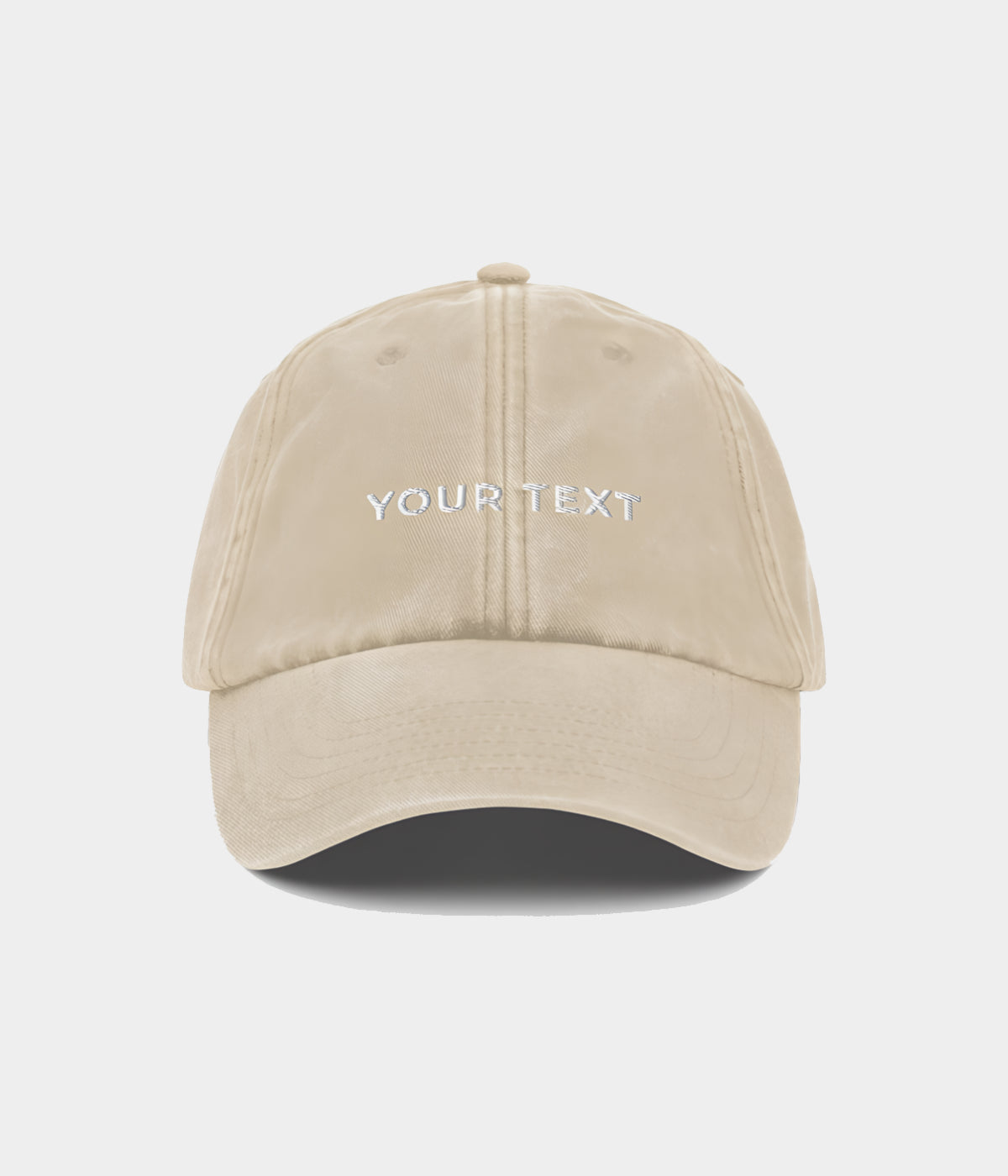 CASQUETTE PERSONNALISÉE - DÉLAVÉE.