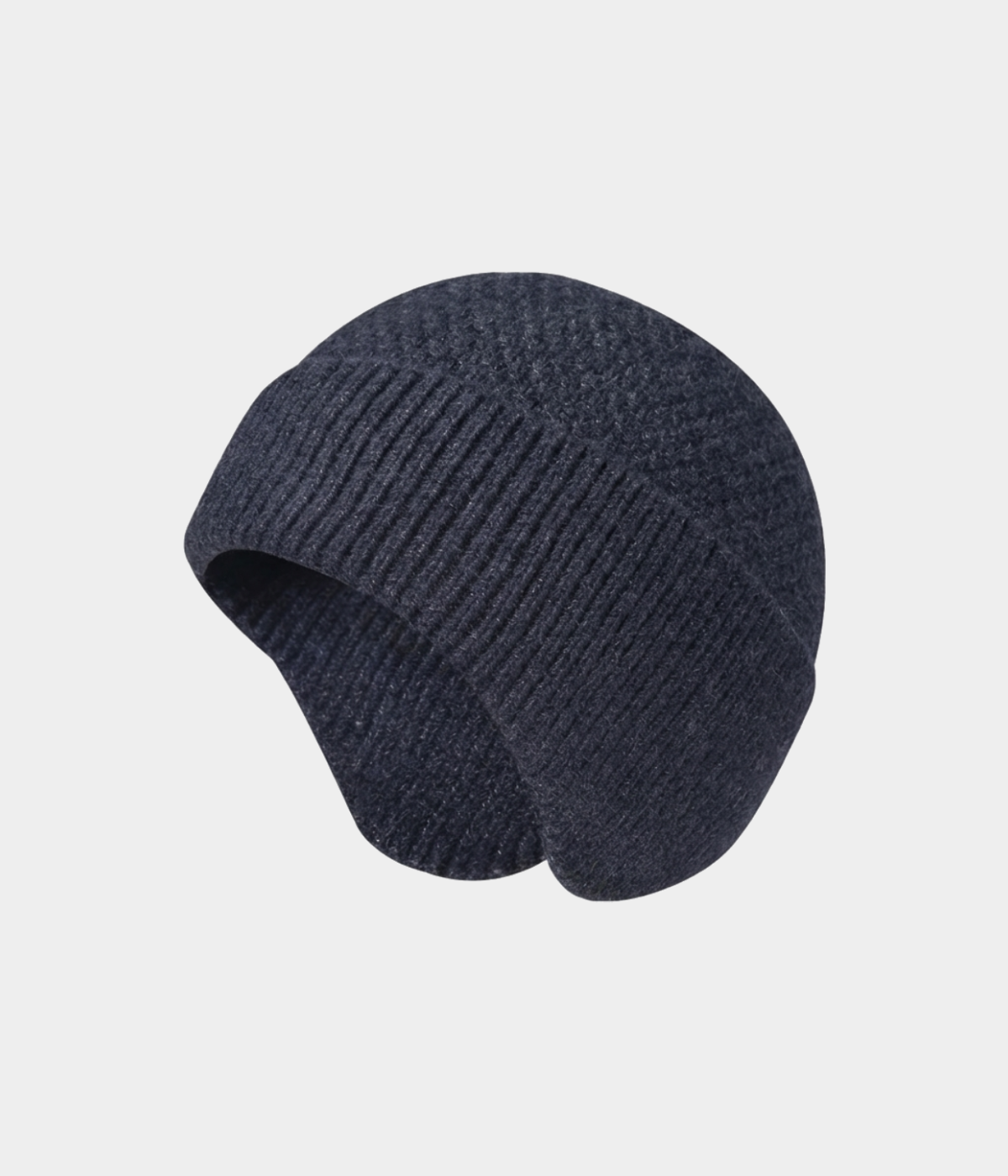 BONNET À OREILLETTES MOTIF.