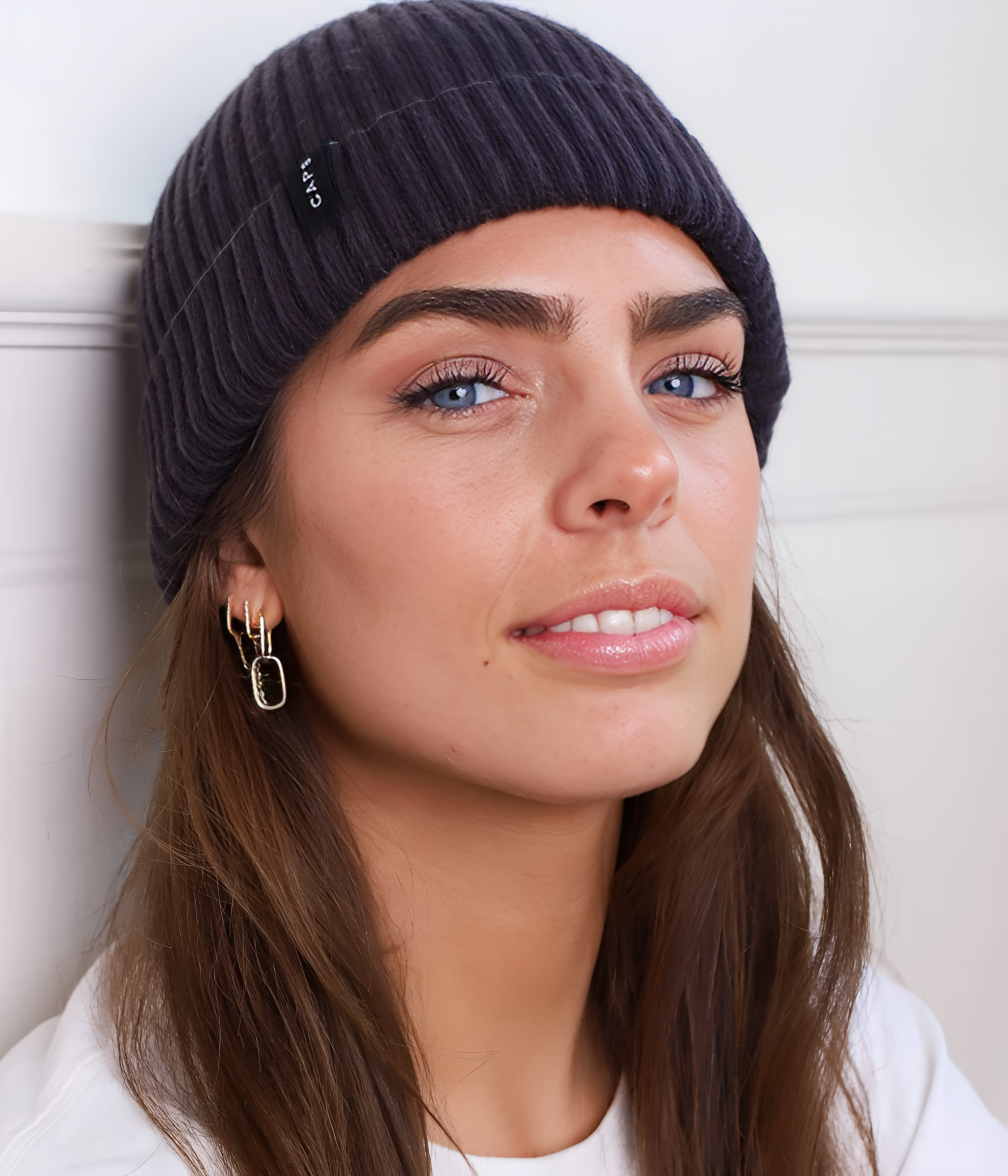 LOGO FISHERMAN BEANIE.