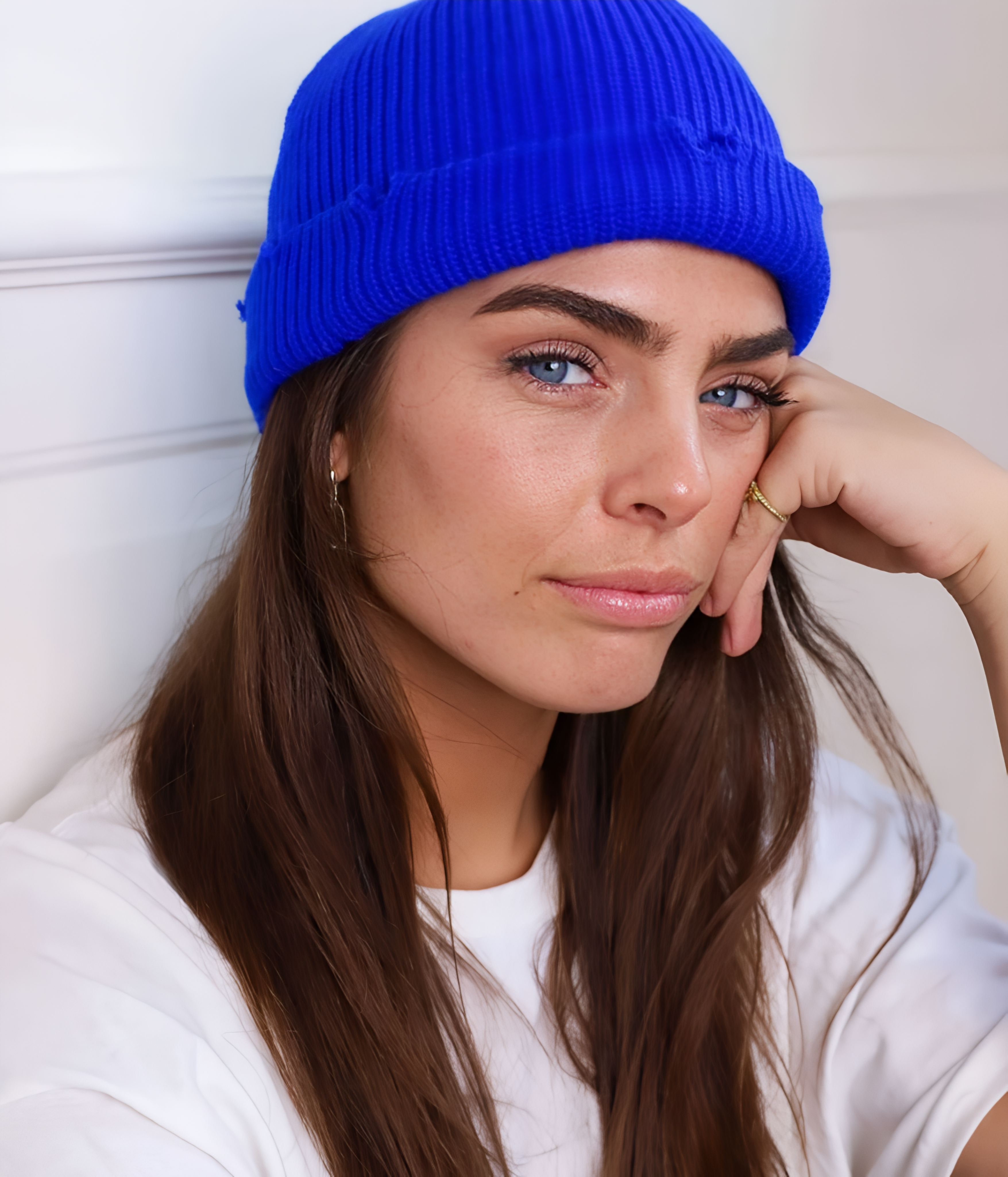 RIPPED FISHERMAN BEANIE.