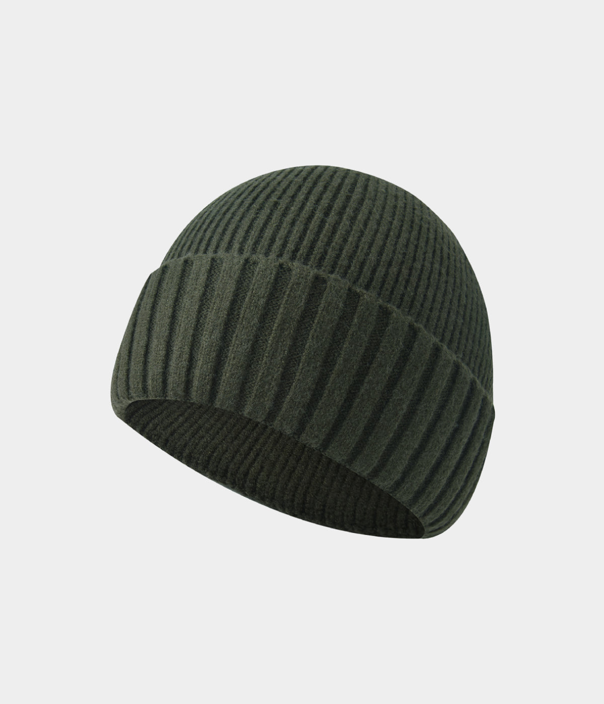 RIBBED BEANIE.