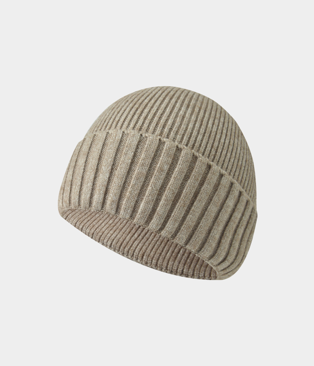 RIBBED BEANIE.