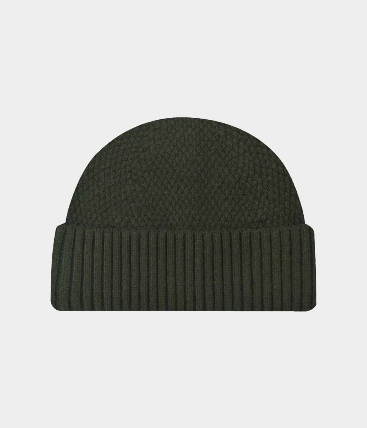 RIBBED FISHERMAN BEANIE.