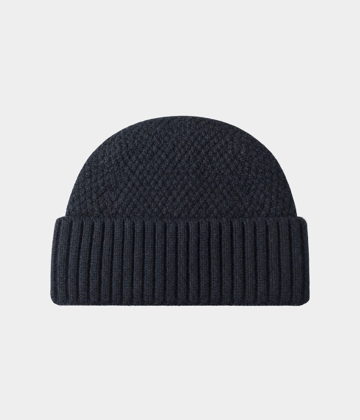 RIBBED FISHERMAN BEANIE.-CAPS