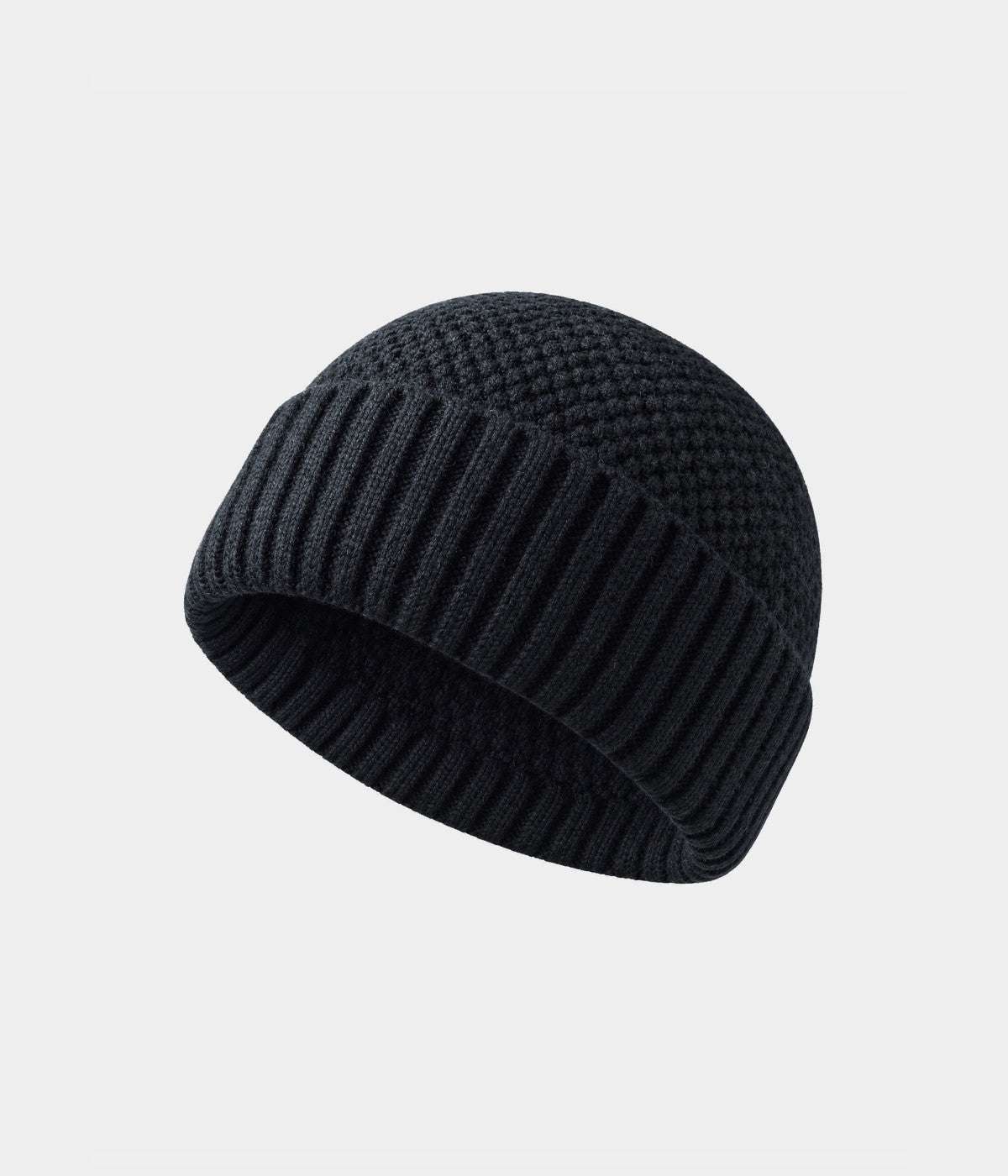RIBBED FISHERMAN BEANIE.-CAPS