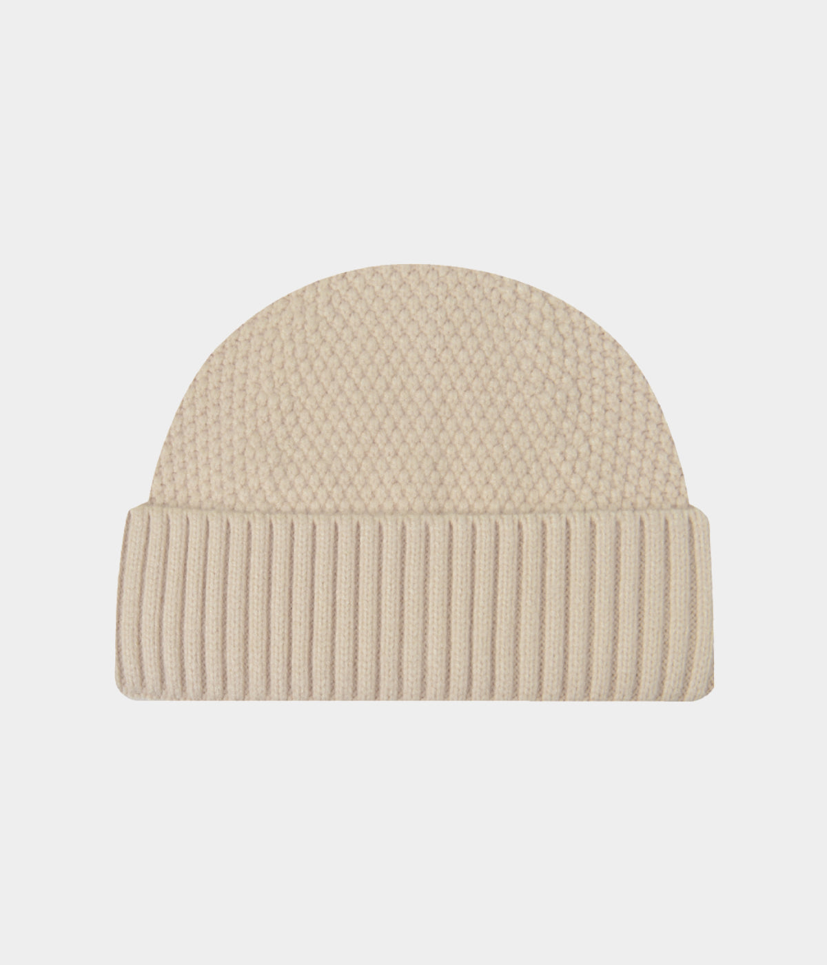 RIBBED FISHERMAN BEANIE.