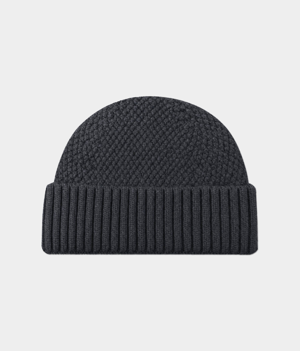 RIBBED FISHERMAN BEANIE.-CAPS