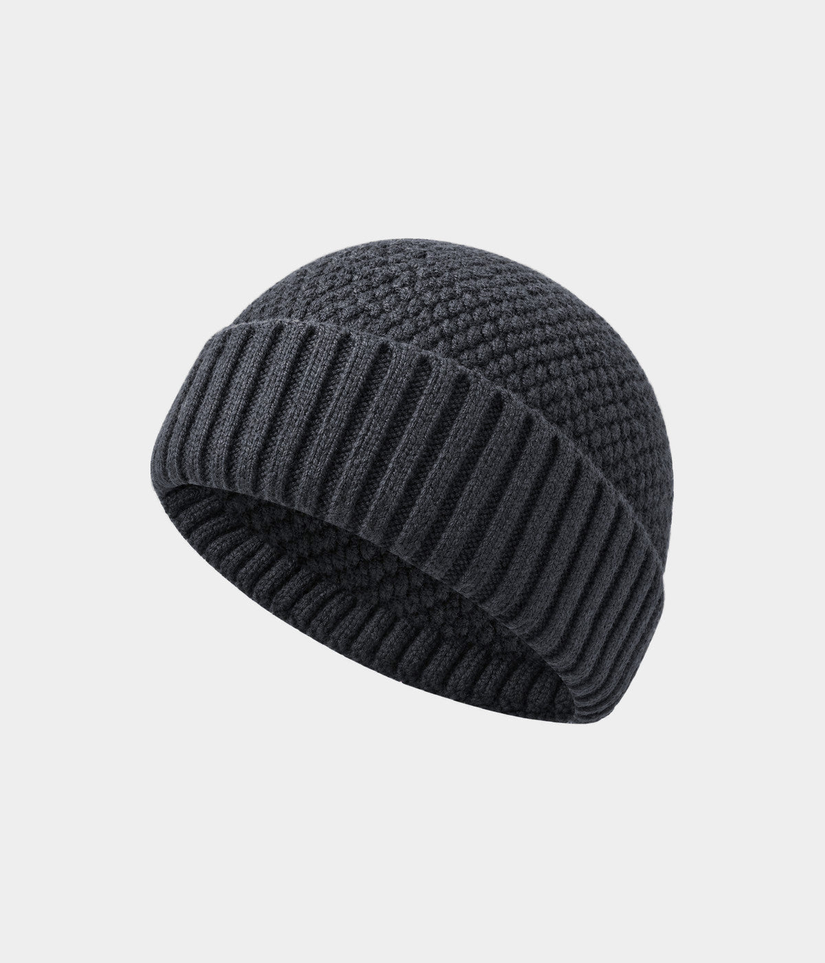 RIBBED FISHERMAN BEANIE.-CAPS