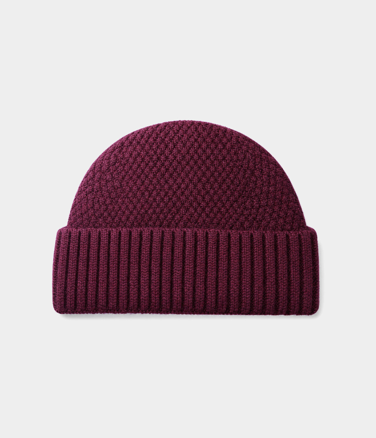 RIBBED FISHERMAN BEANIE.-CAPS