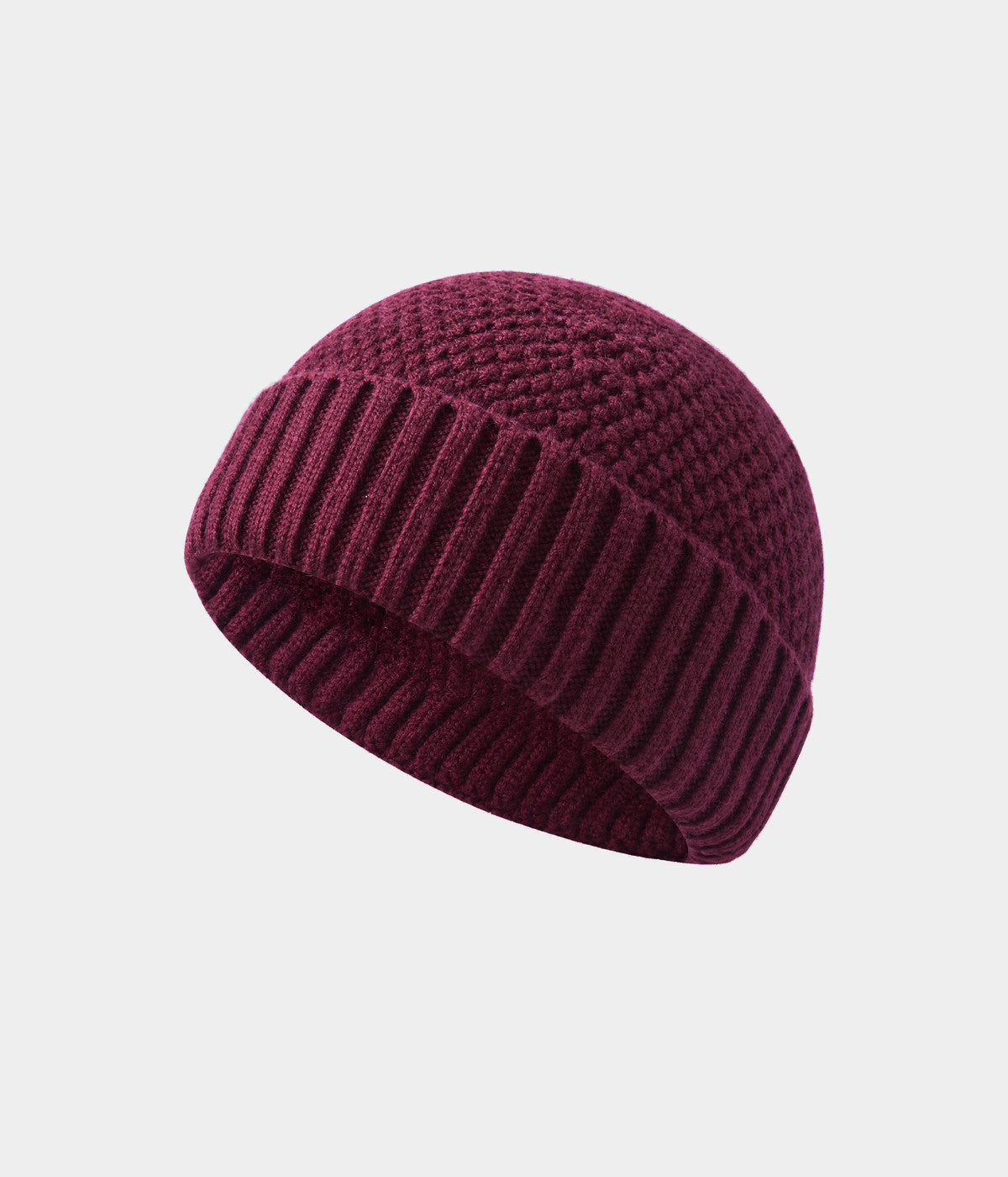 RIBBED FISHERMAN BEANIE.-CAPS