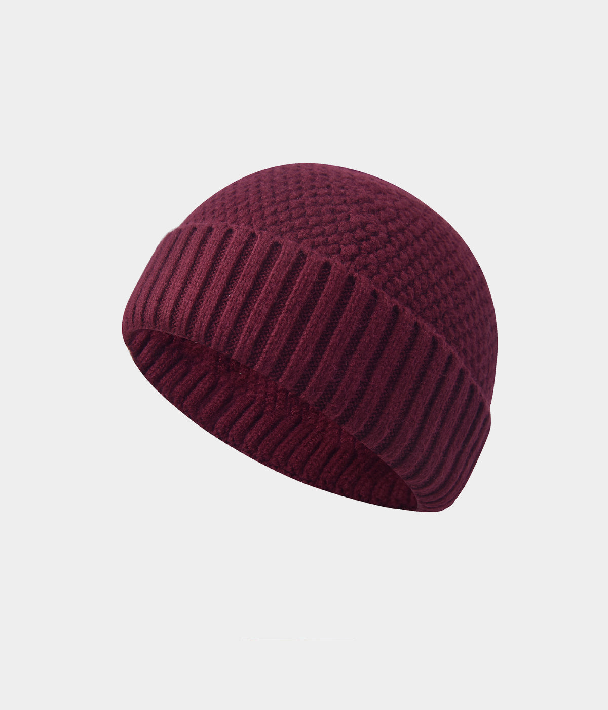 RIBBED FISHERMAN BEANIE.