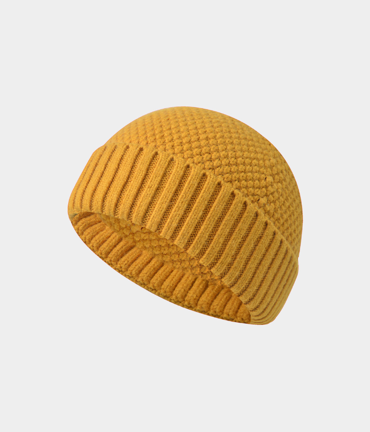 RIBBED FISHERMAN BEANIE.