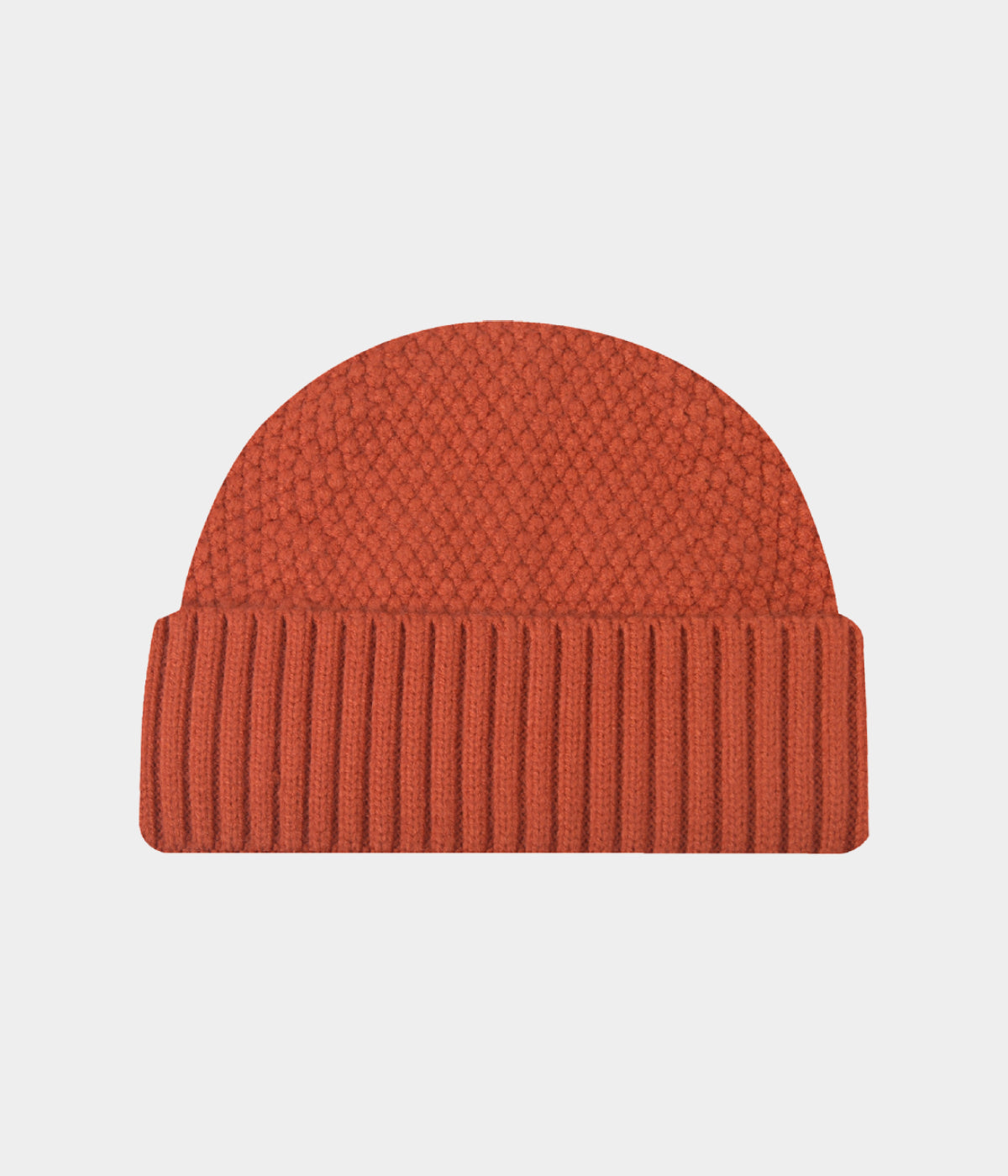 RIBBED FISHERMAN BEANIE.