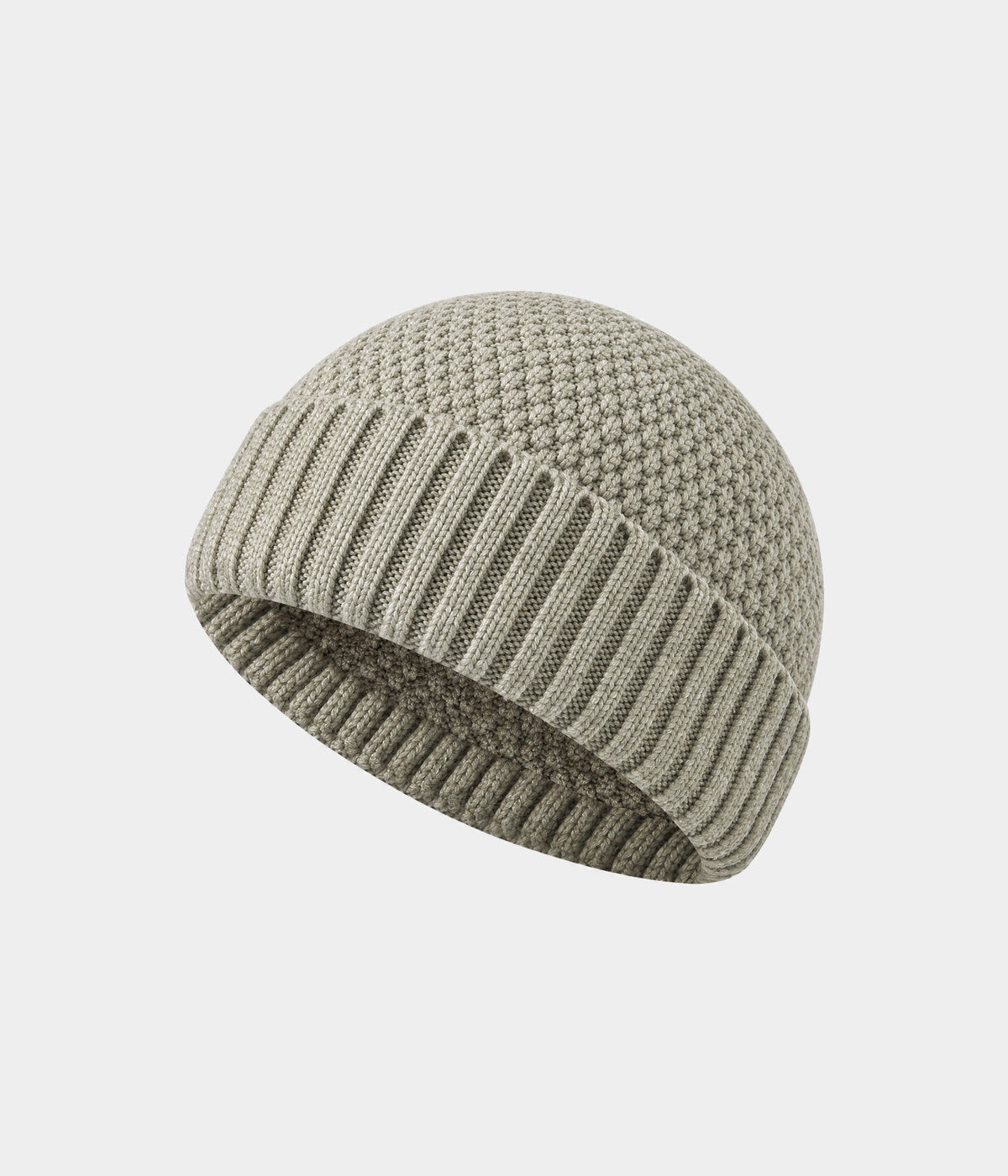RIBBED FISHERMAN BEANIE.-CAPS