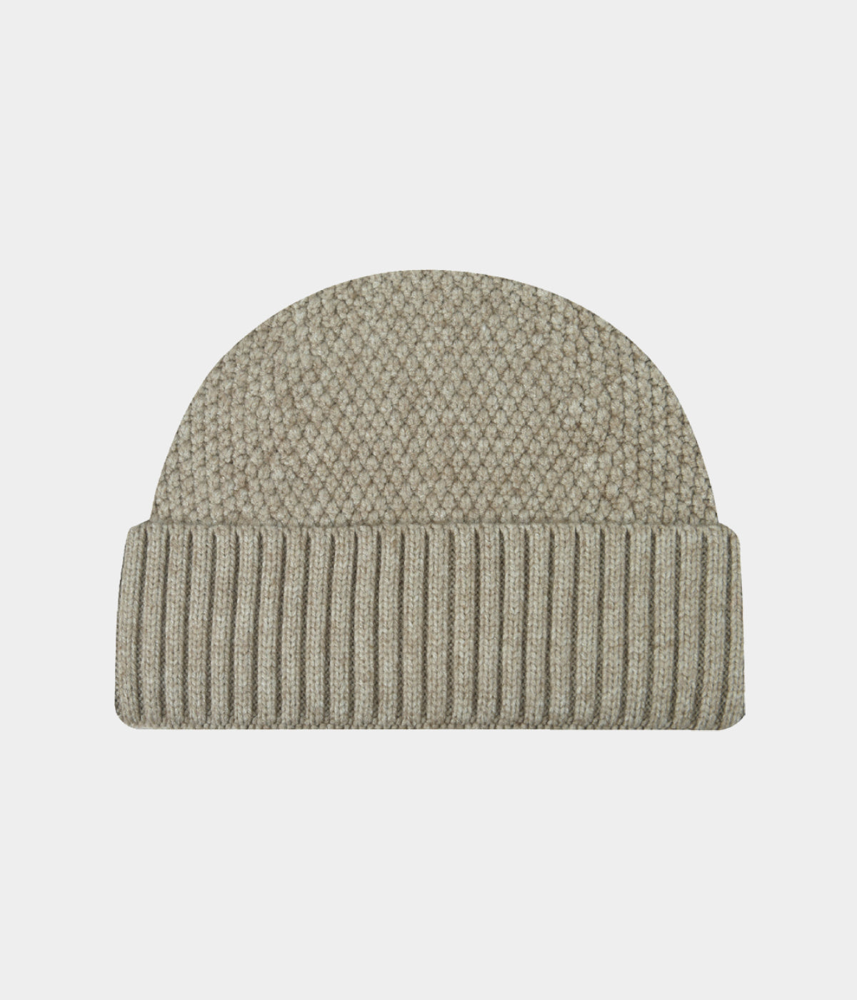 RIBBED FISHERMAN BEANIE.