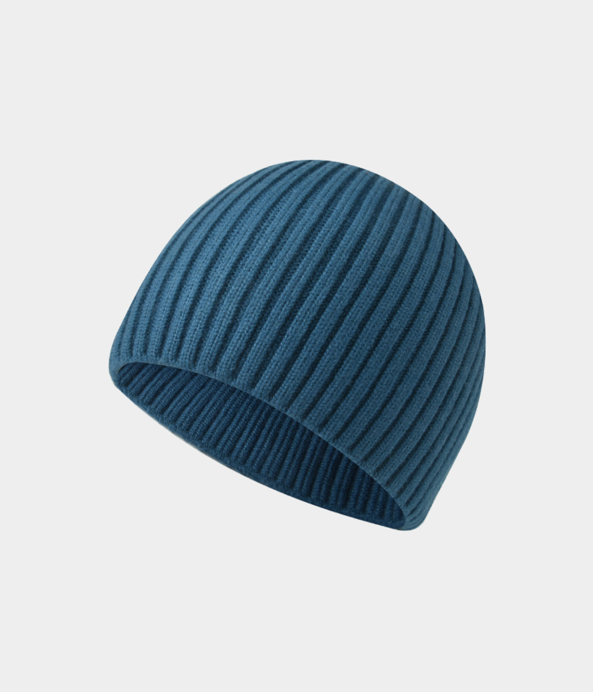 RIB KNIT BEANIE.
