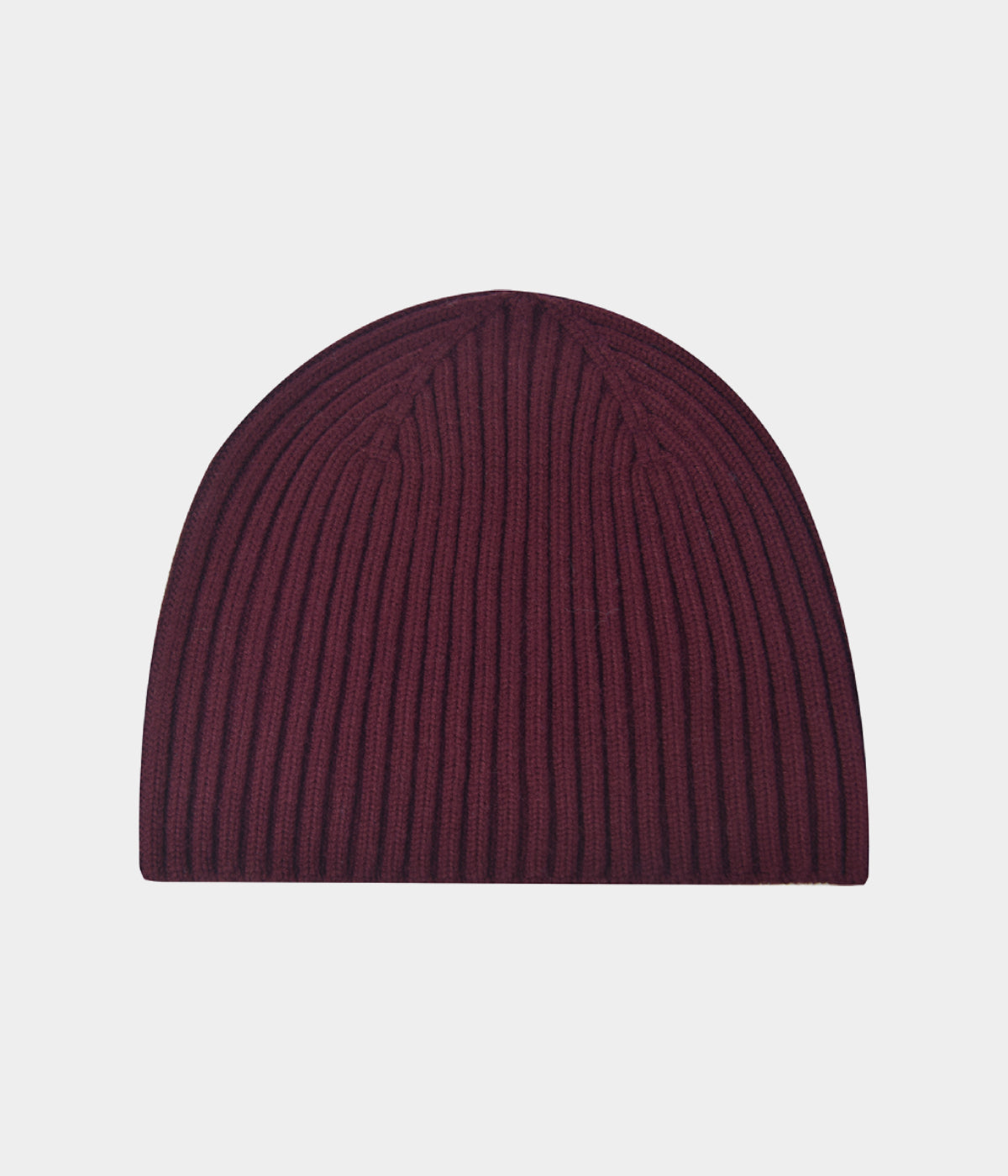 RIB KNIT BEANIE.