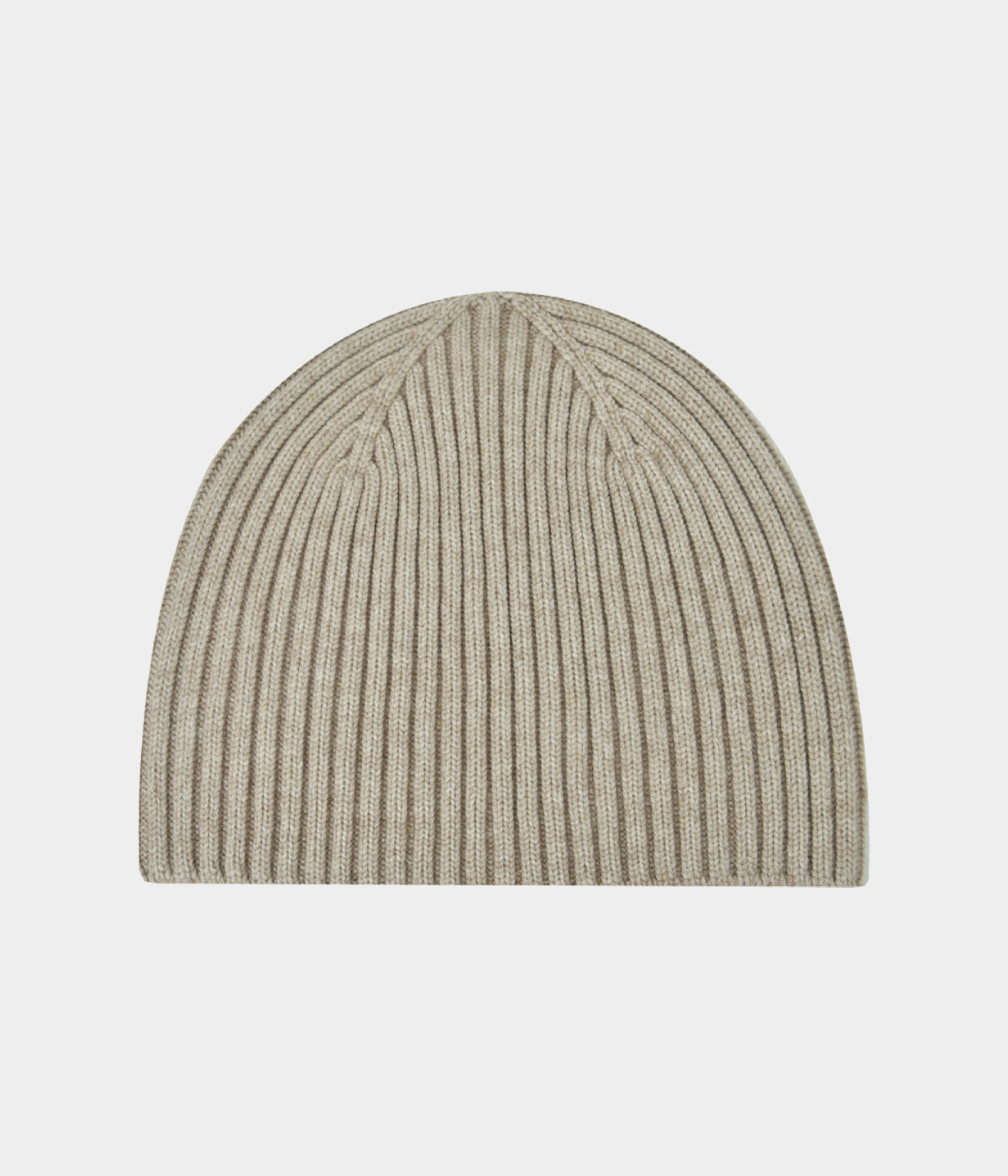 RIB KNIT BEANIE.