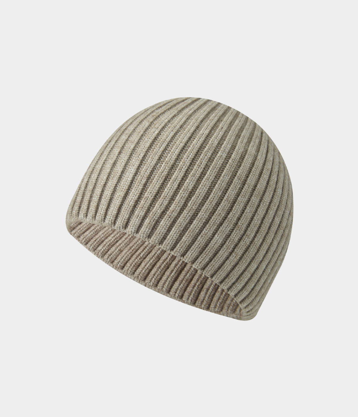 RIB KNIT BEANIE.