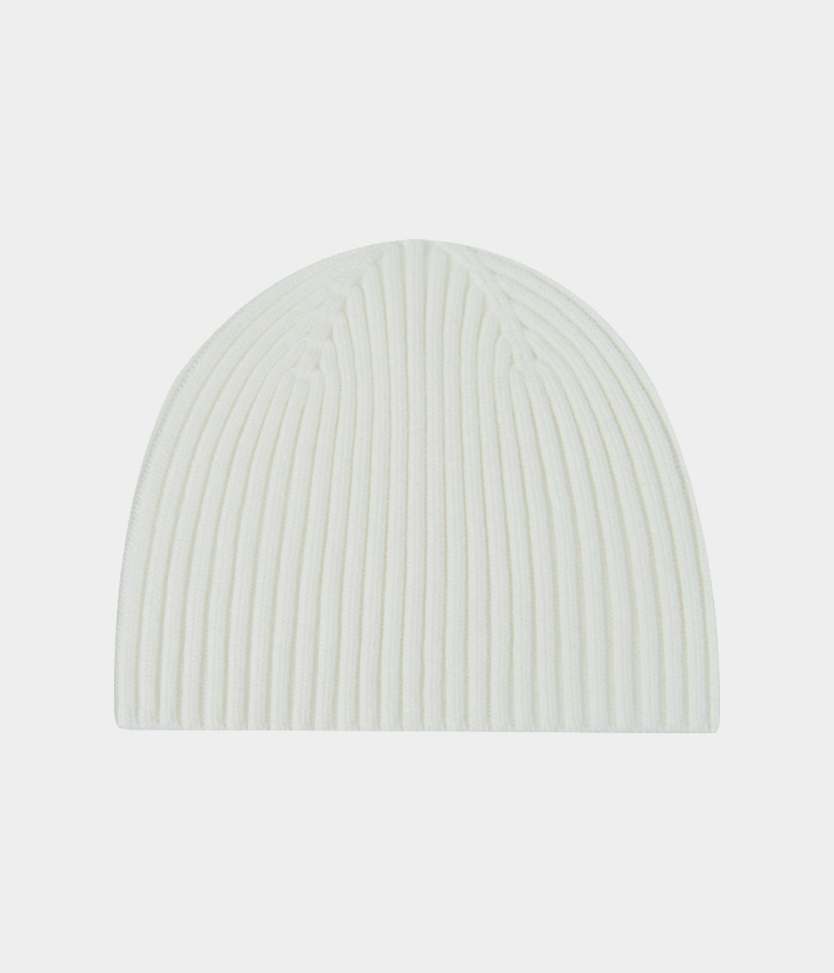 RIB KNIT BEANIE.