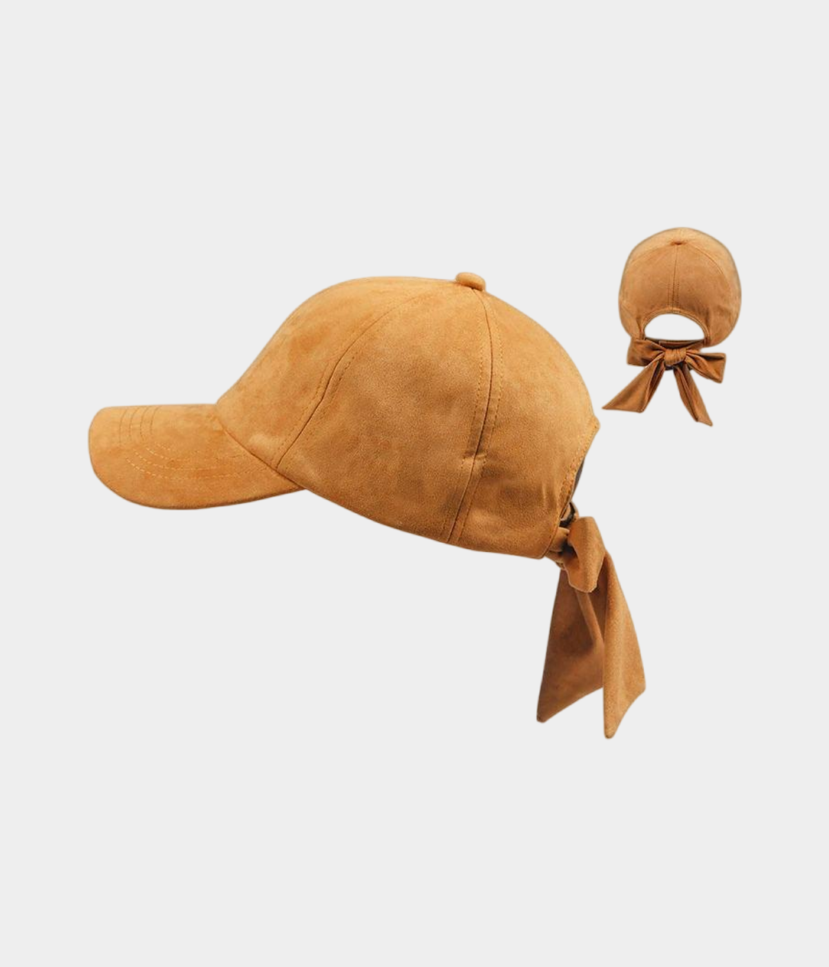 SUEDE CAP.