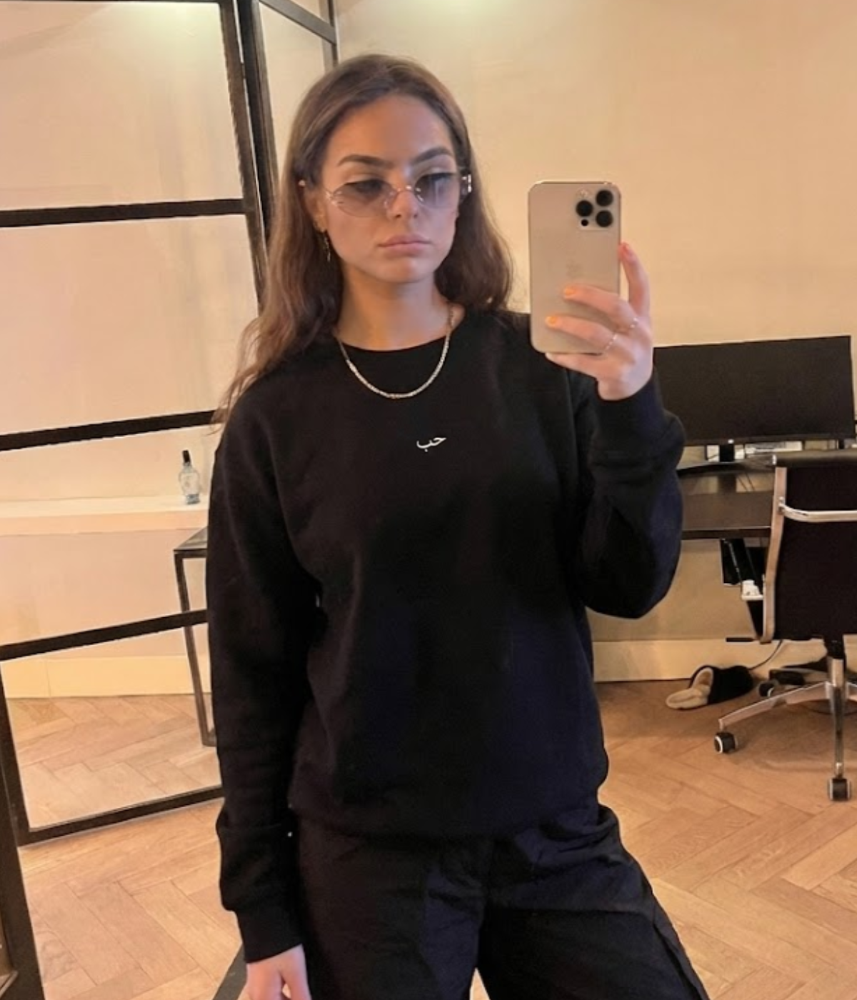 ARABIC LOVE SWEATER.