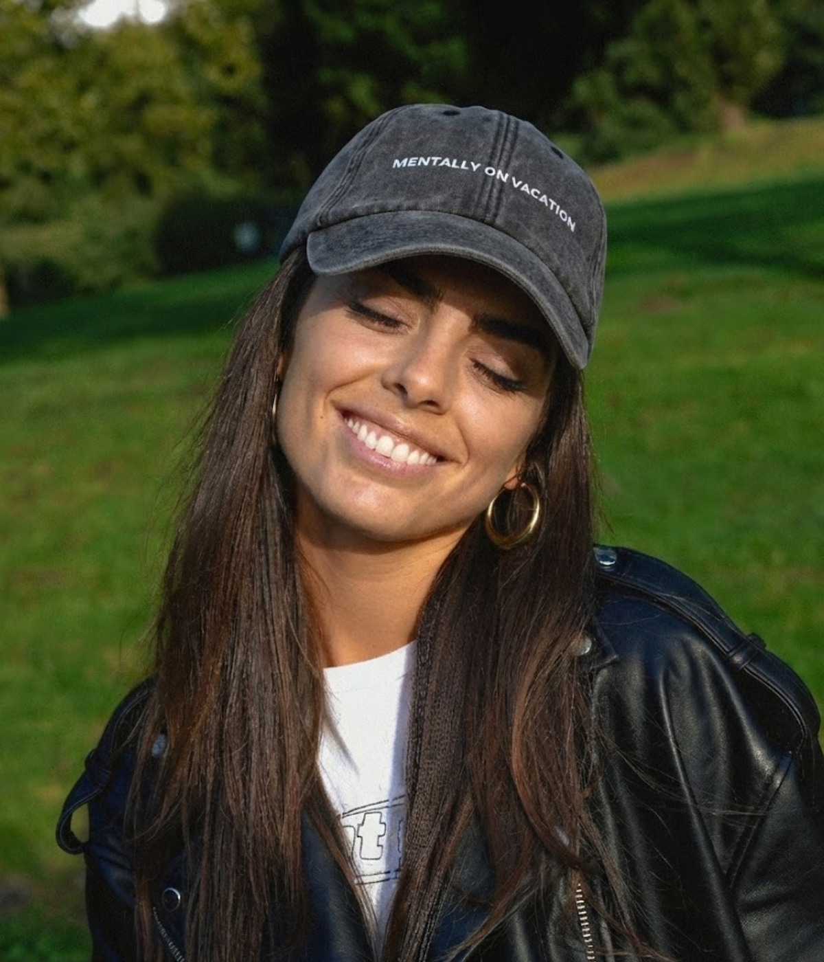 MENTALLY ON VACATION.