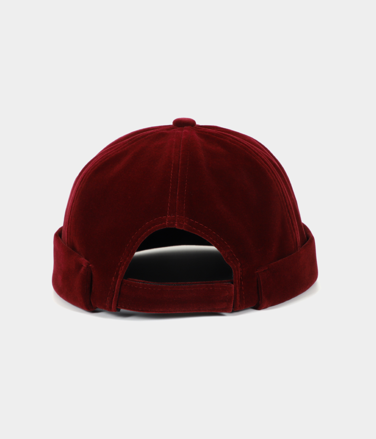 Fluwelen Fisherman Beanie.