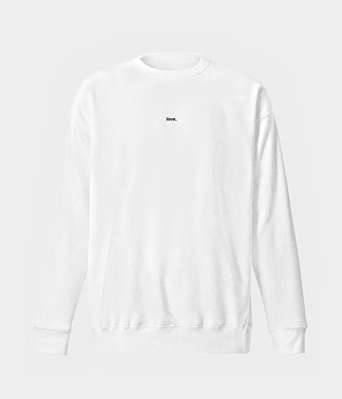LOVE SWEATER.-CAPS
