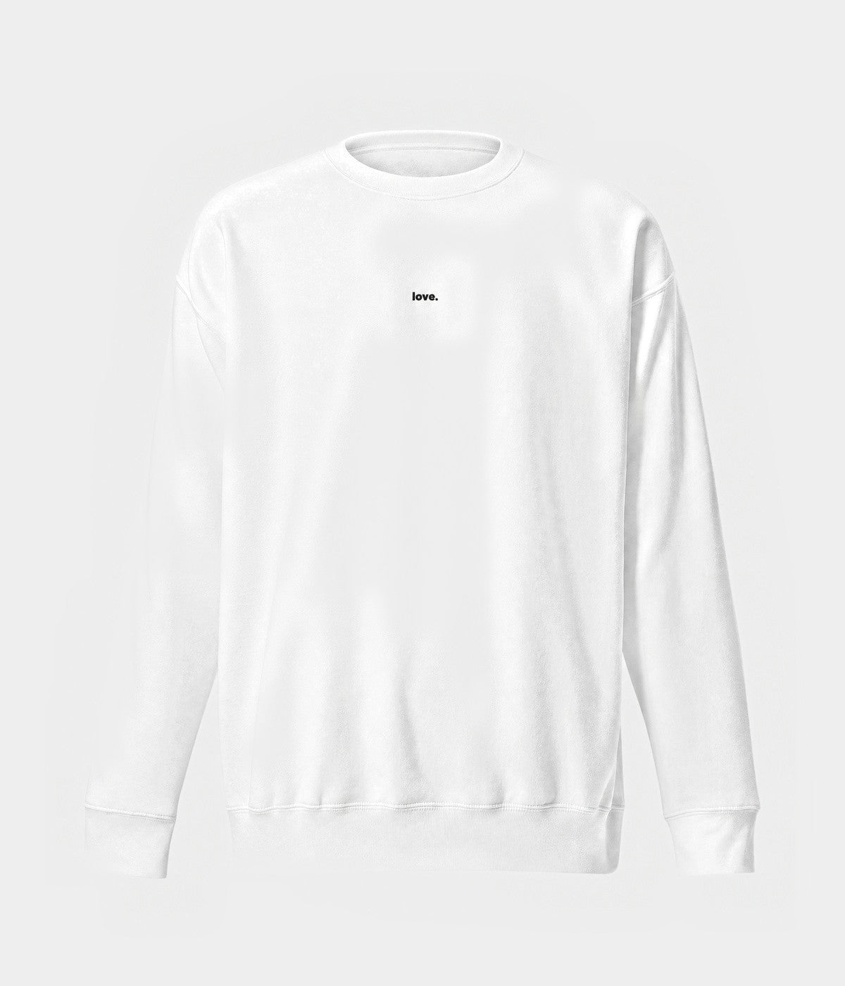 LOVE SWEATER.-CAPS