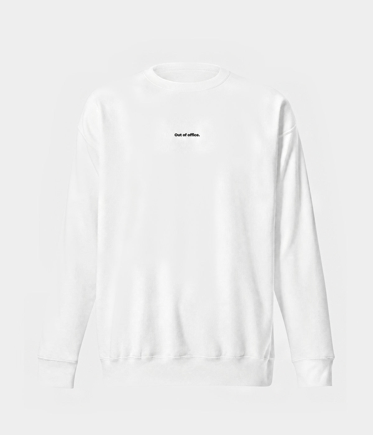 OUT OF OFFICE SWEATER.-CAPS