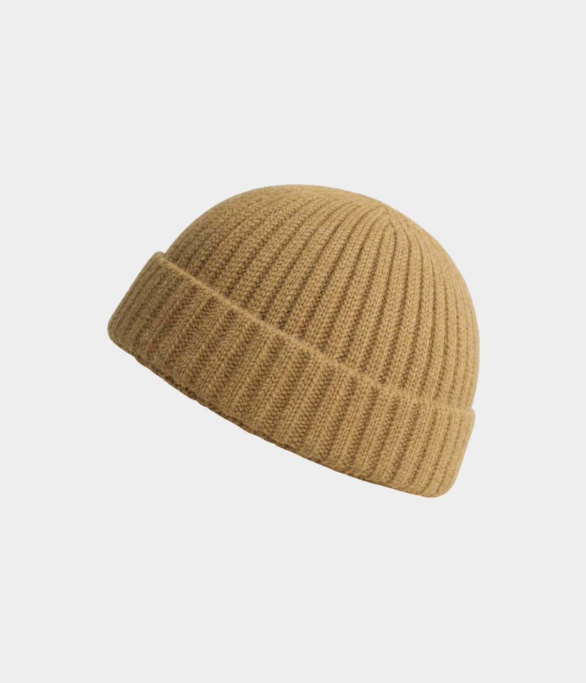 WOOL FISHERMAN BEANIE.-CAPS