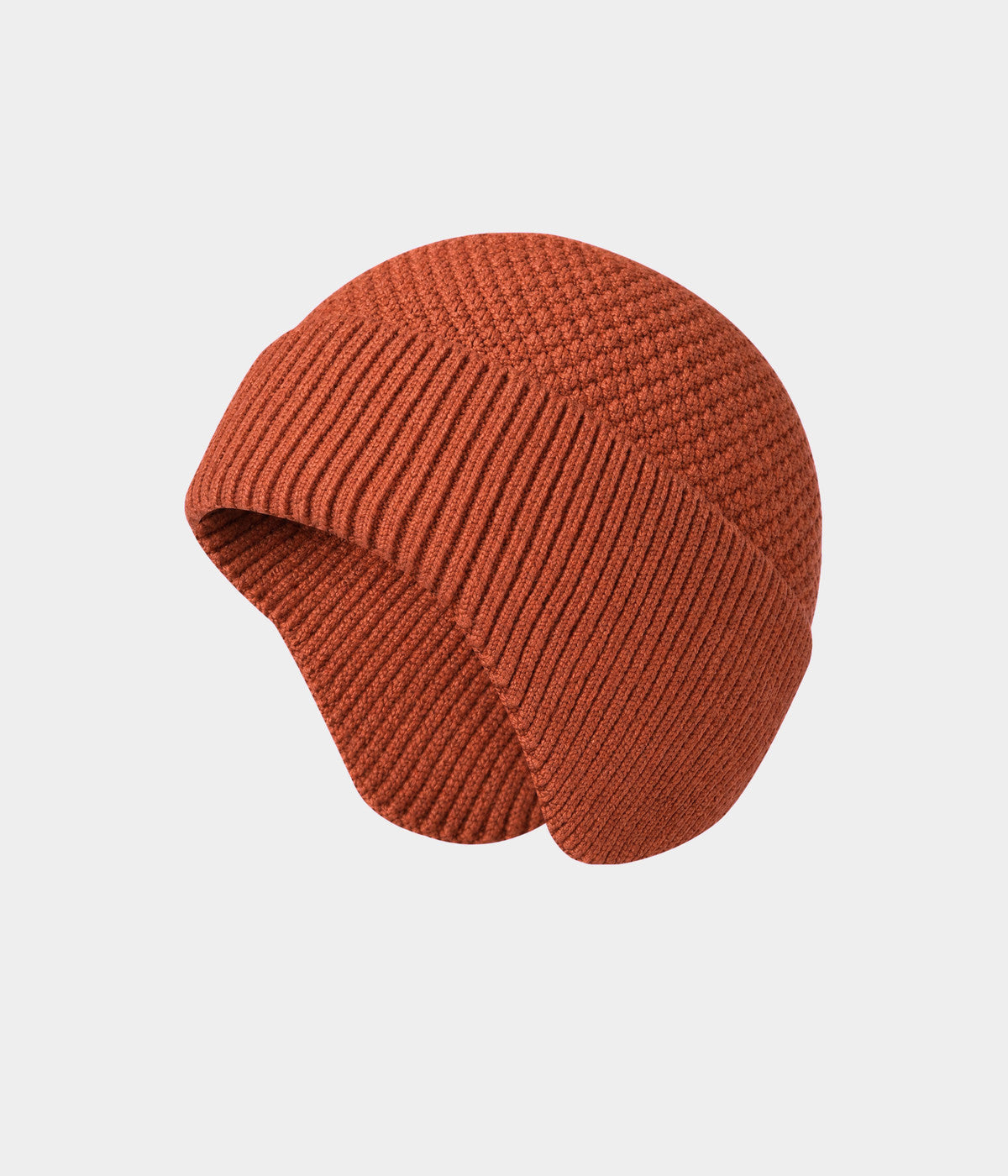 PATTERNED EARMUFF BEANIE.-CAPS
