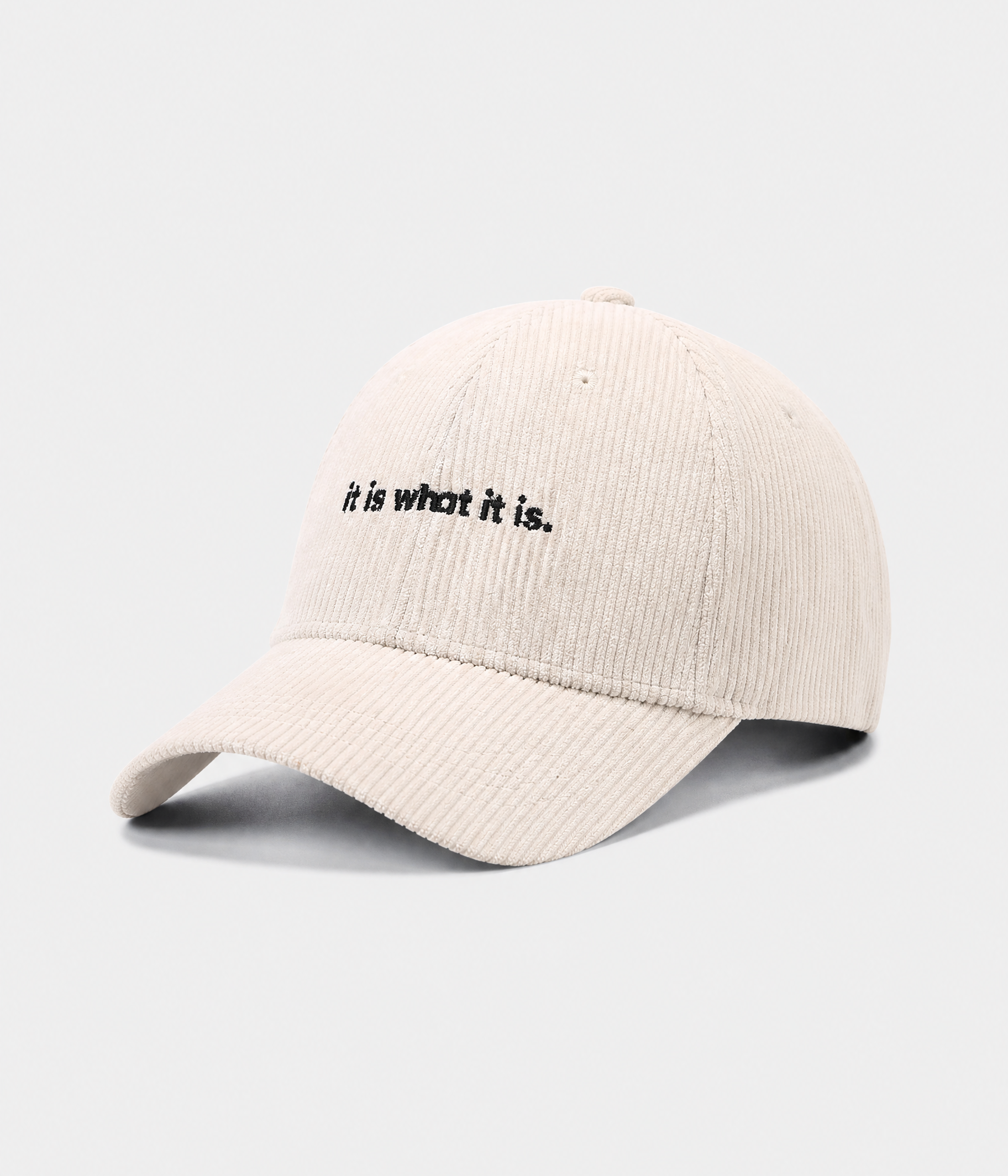IT IS WHAT IT IS. beige side