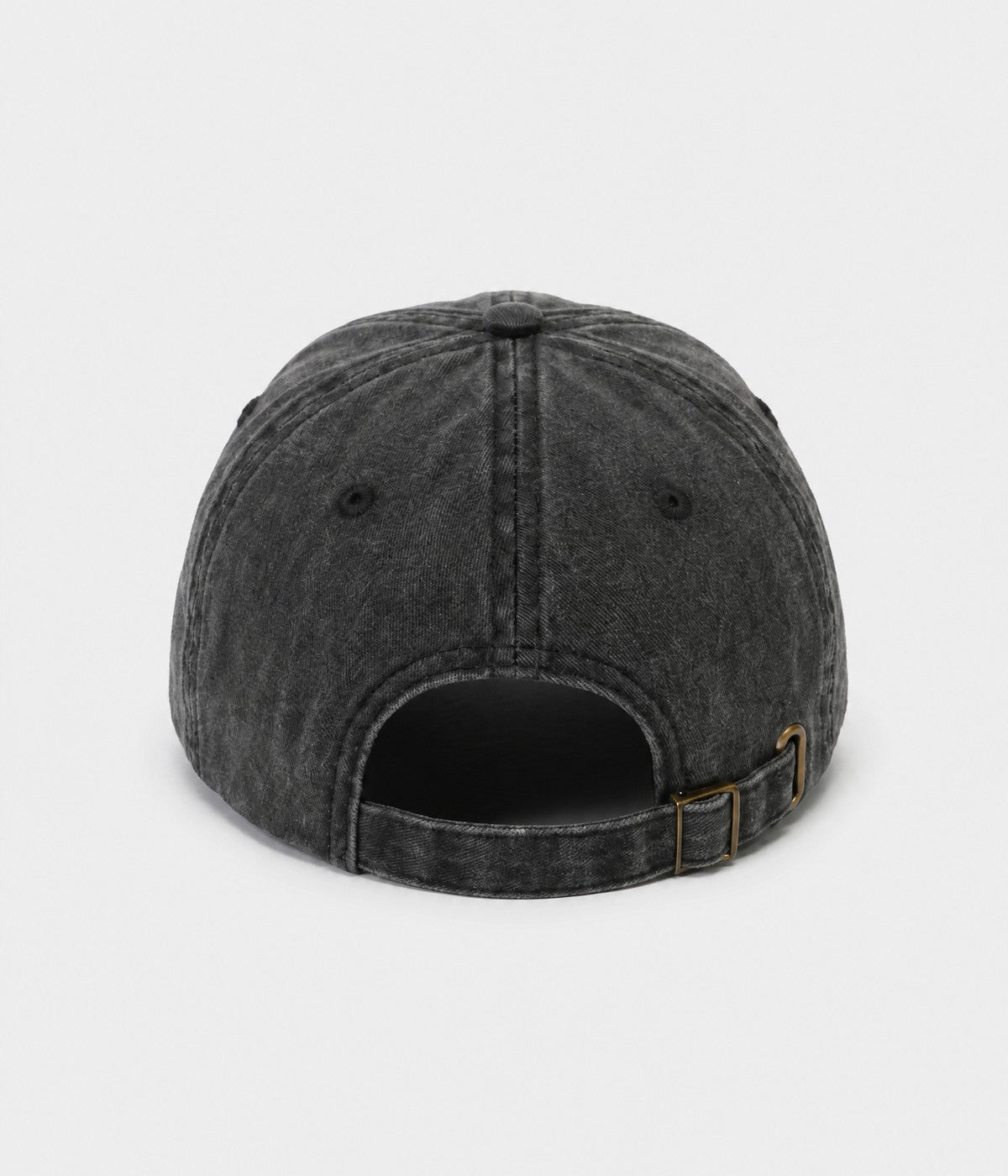 BROOKLYN 1947. washed cotton cap in BLACK, back view