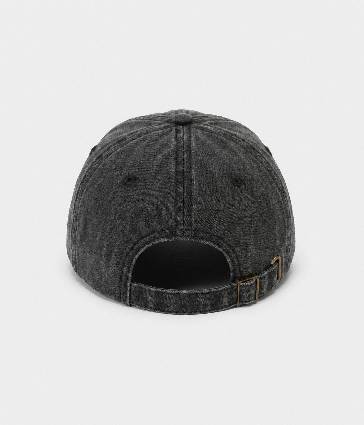 BROOKLYN 1947. washed cotton cap in BLACK, back view