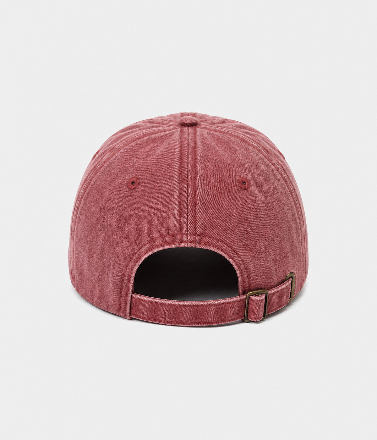 BROOKLYN 1947. washed cotton cap in RED, back view