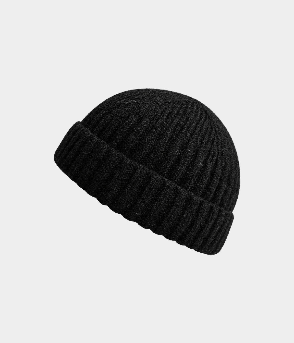 WOOL FISHERMAN BEANIE.-CAPS