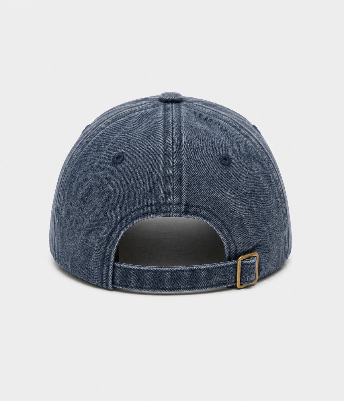 SPICY. washed cotton dad cap in NAVY, back view