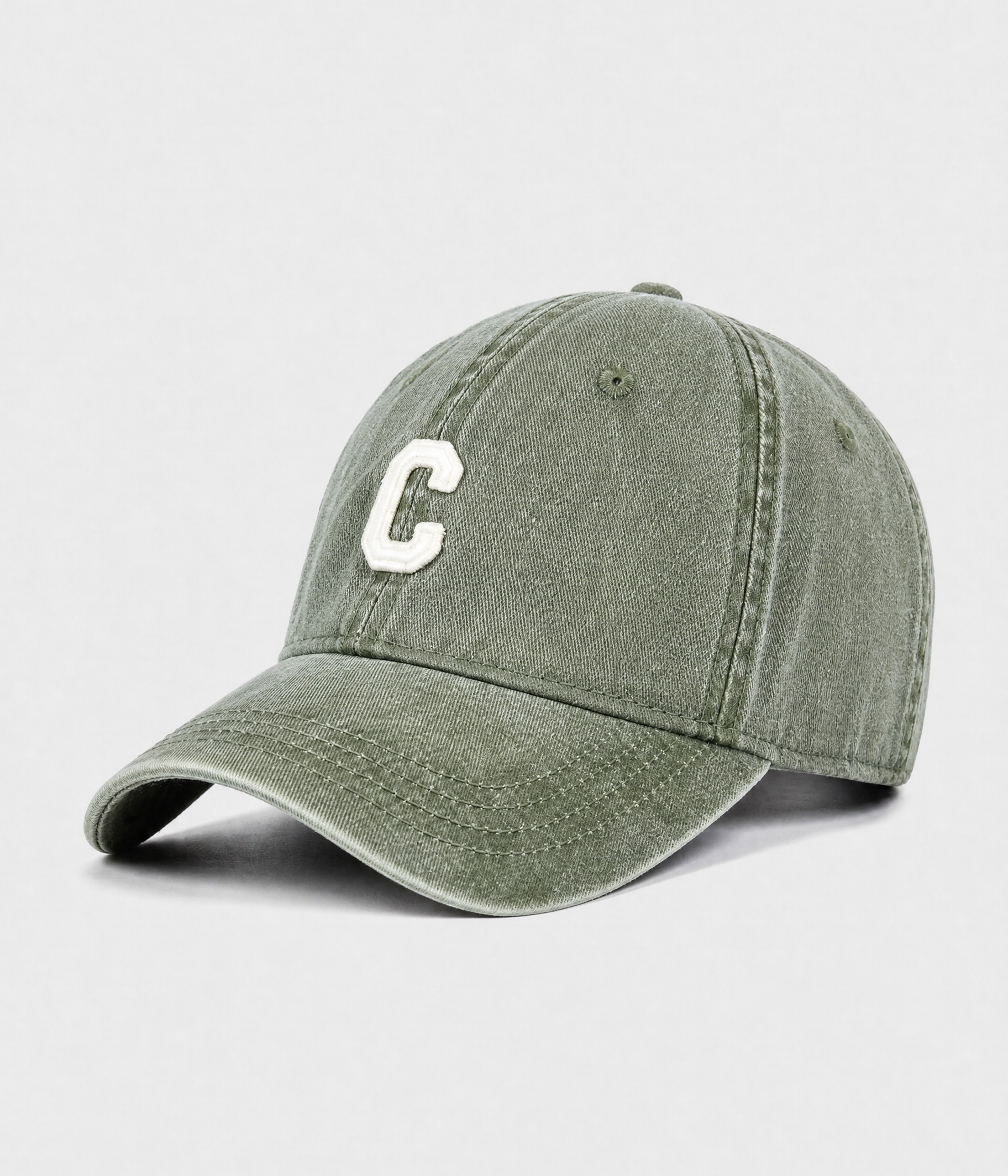 VARSITY C. olive side