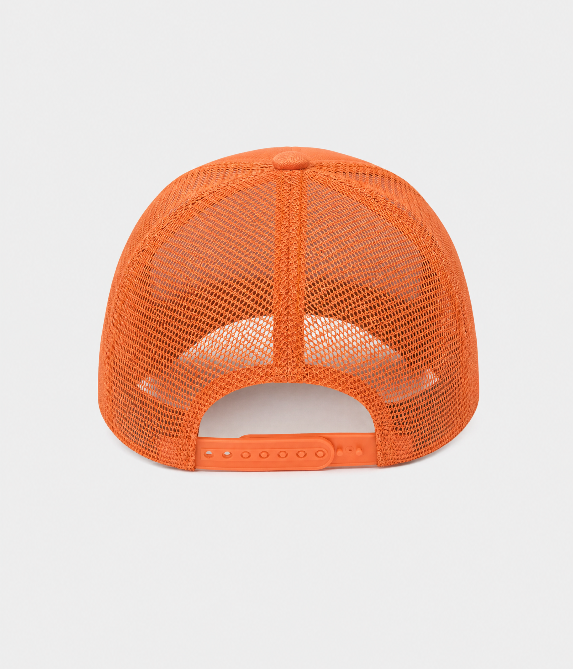 MESH TRUCKER. orange back