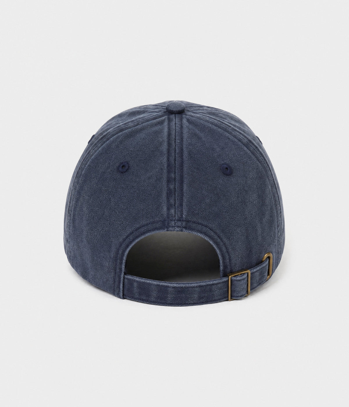 BROOKLYN 1947. washed cotton cap in NAVY, back view