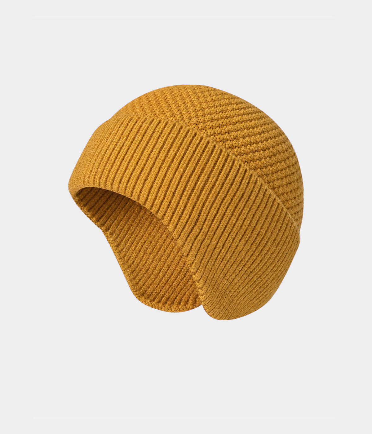 PATTERNED EARMUFF BEANIE.-CAPS