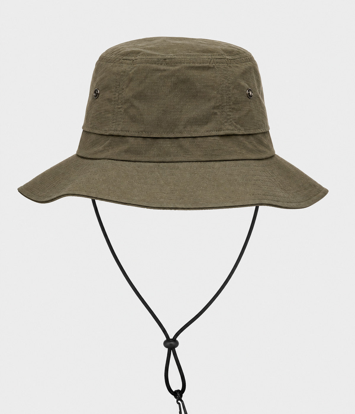 PACKABLE BOONIE. quick-dry packable boonie hat in army green, front view