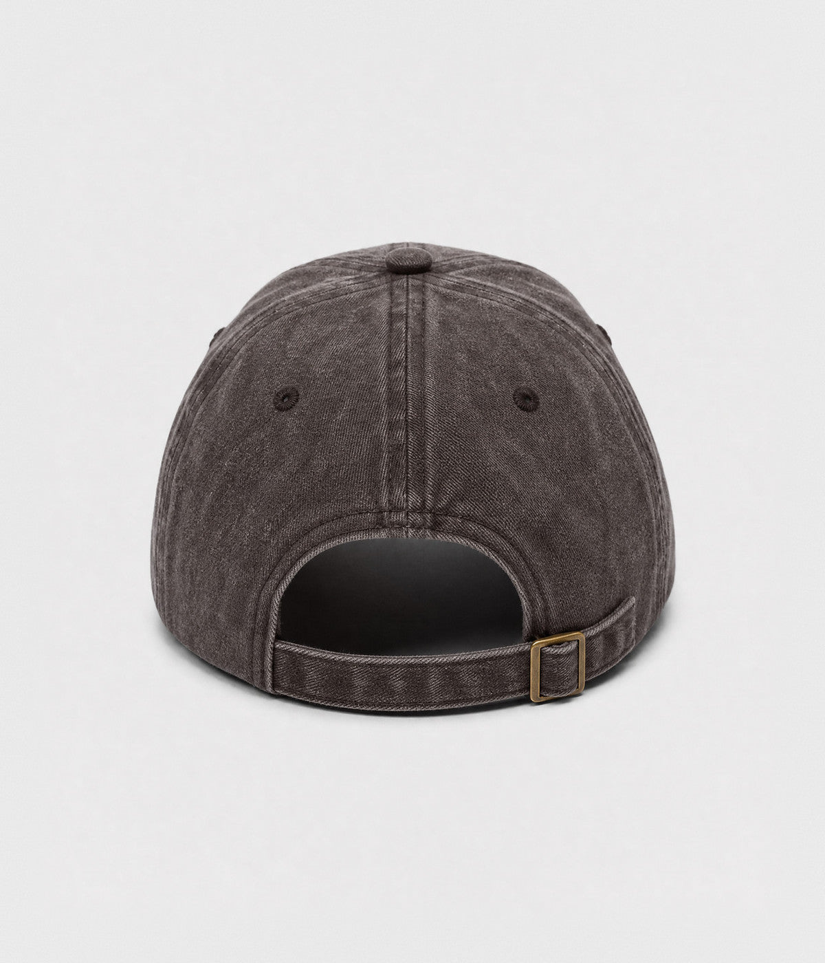 SUPPORT DAY DRINKING. washed cotton cap in COFFEE, back view