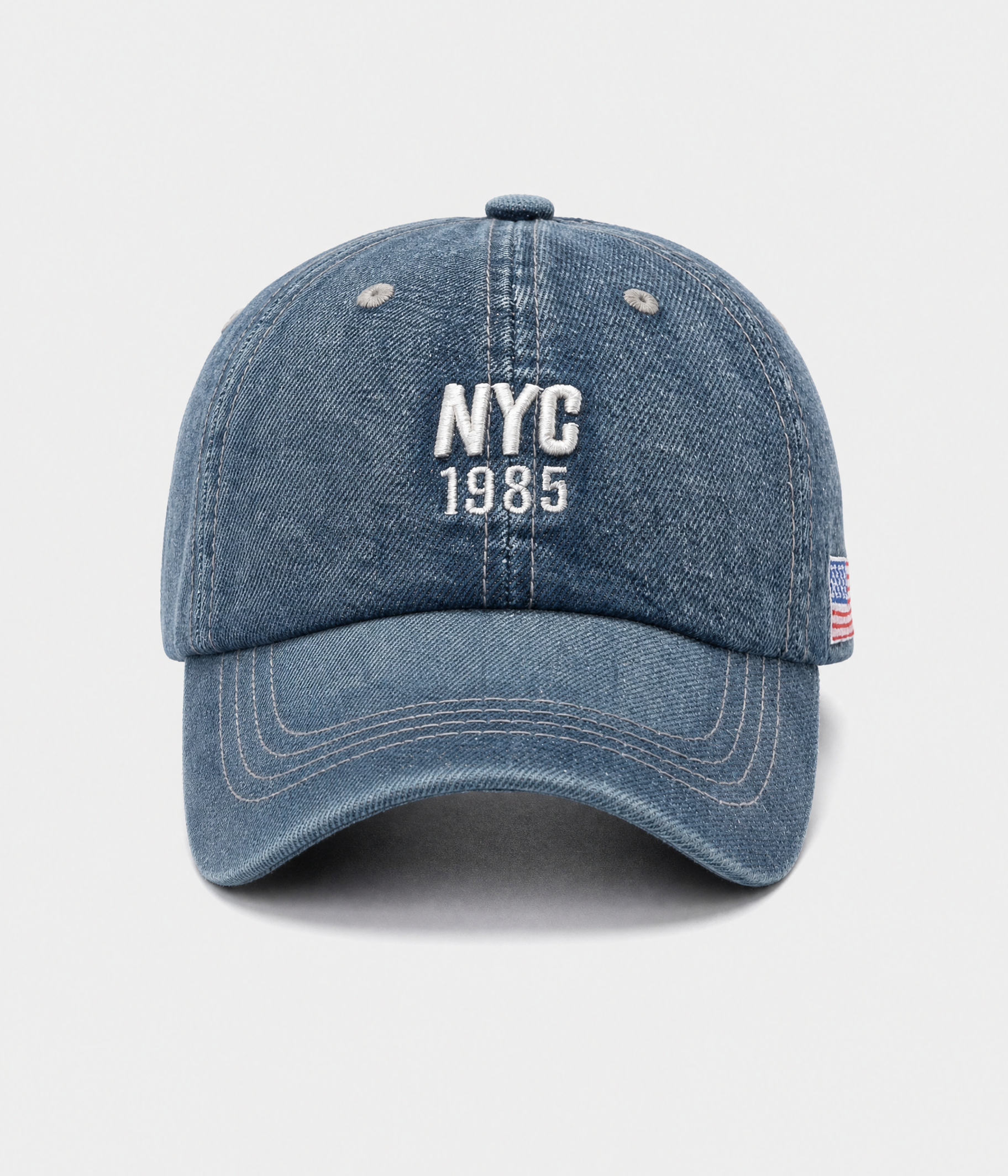 NYC 1985 DENIM. navy front