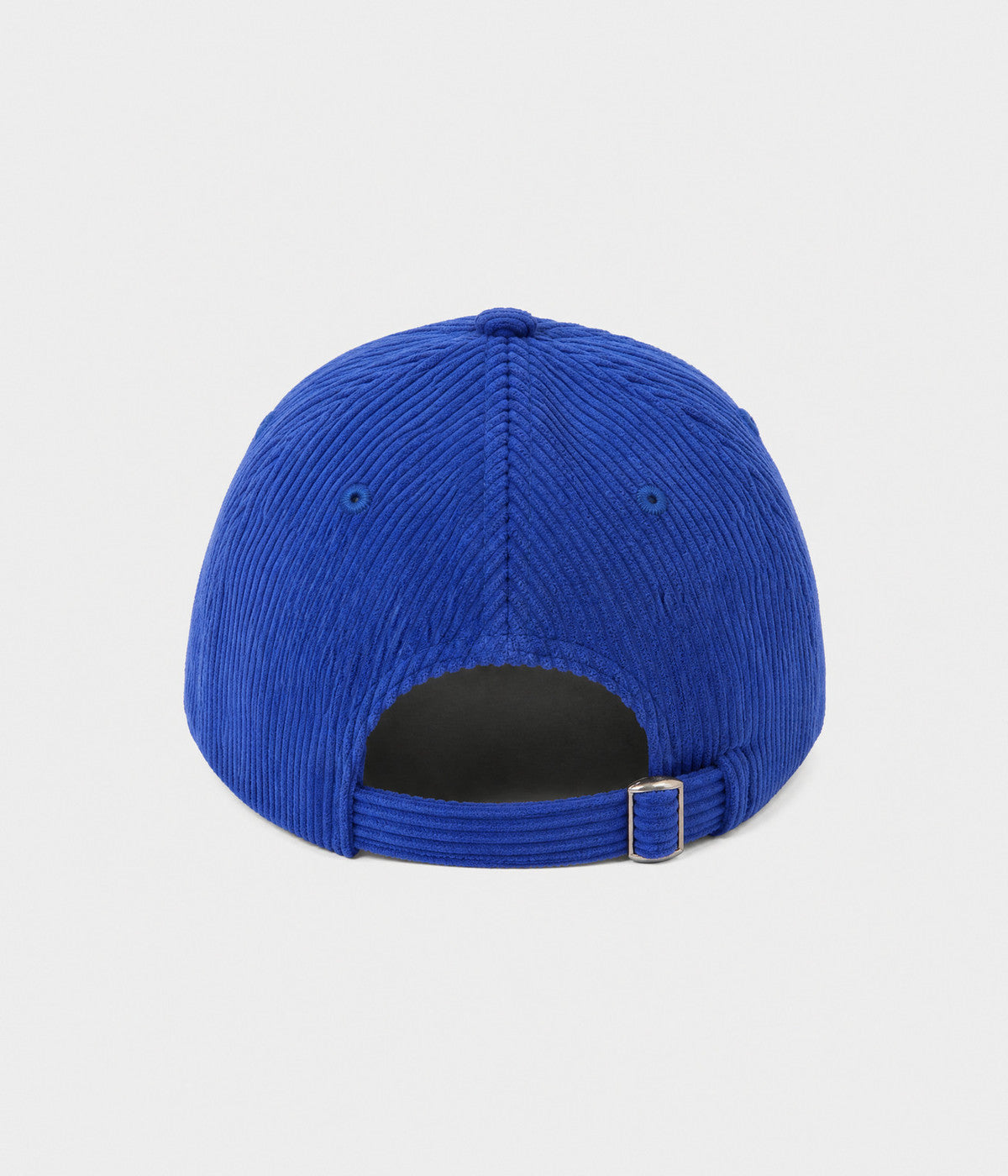 NY CORDUROY. corduroy cap in ROYAL BLUE, back view