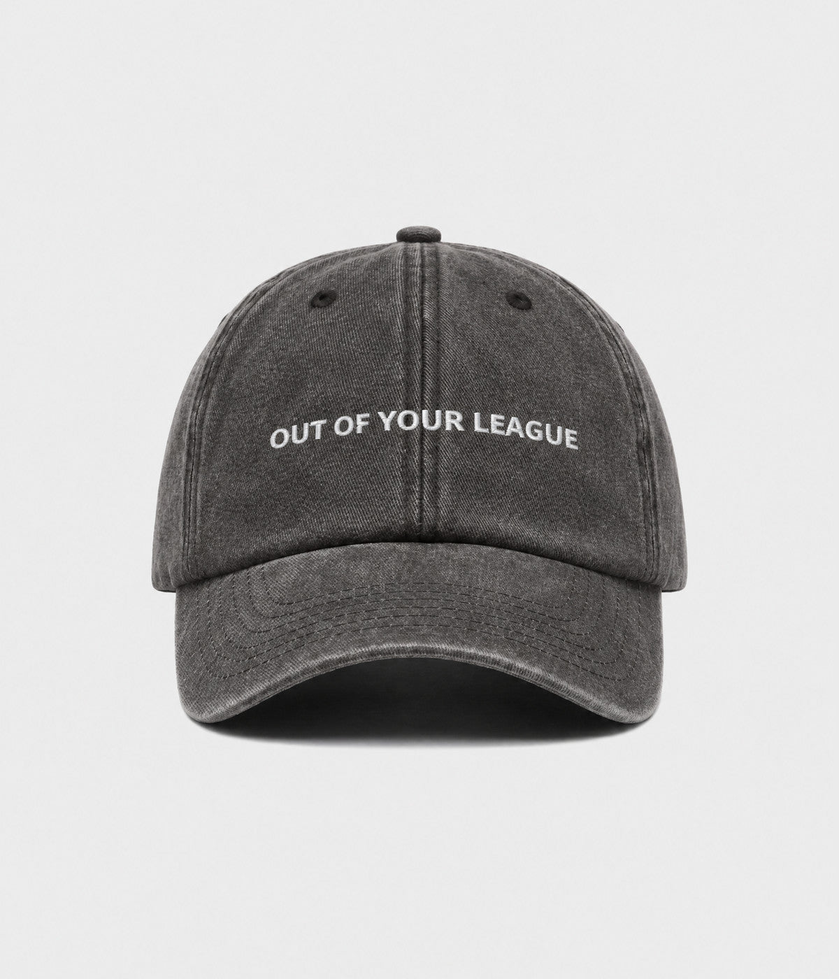 OUT OF YOUR LEAGUE.-CAPS