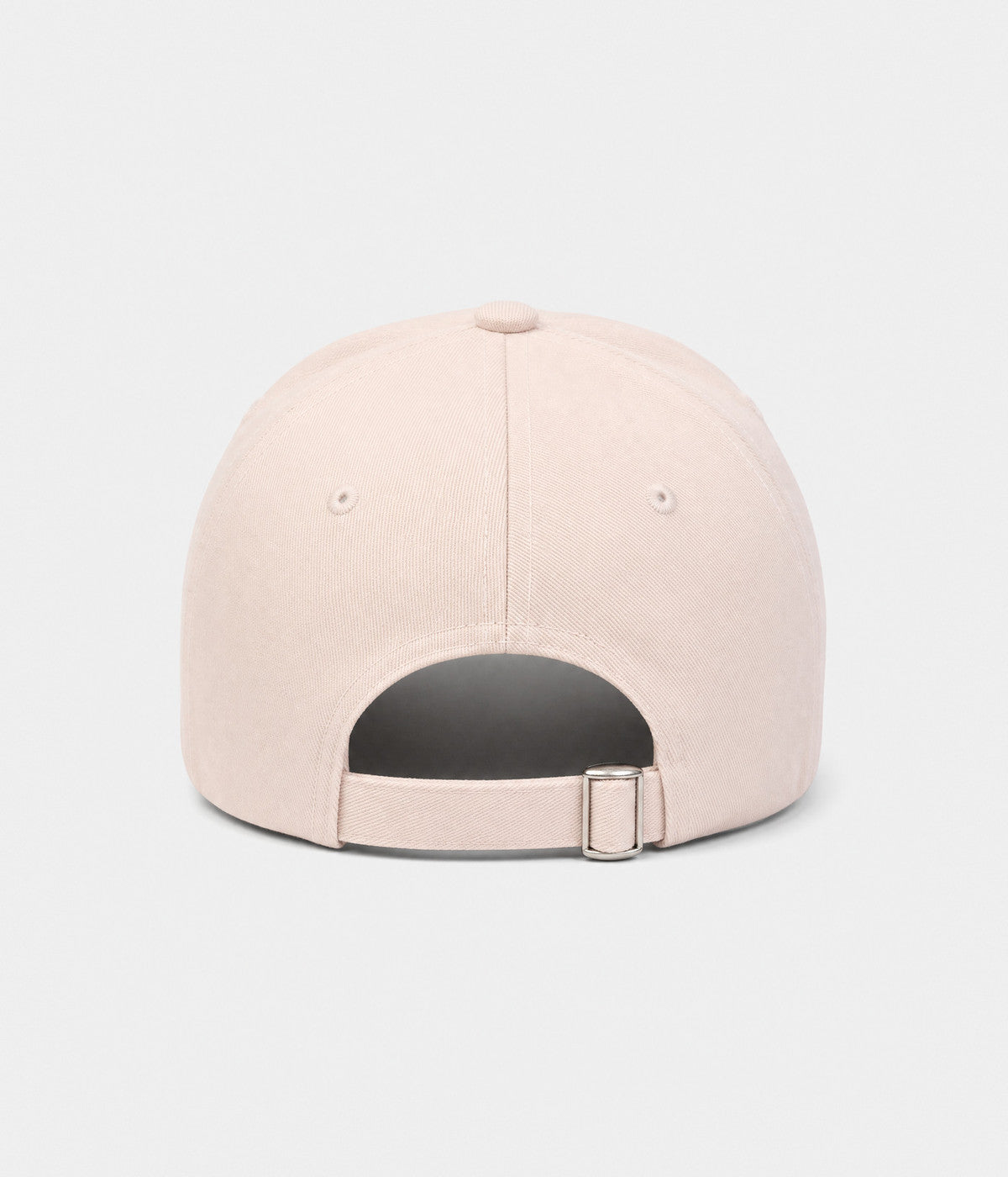 RIPPED COTTON. distressed cotton cap in khaki, back view