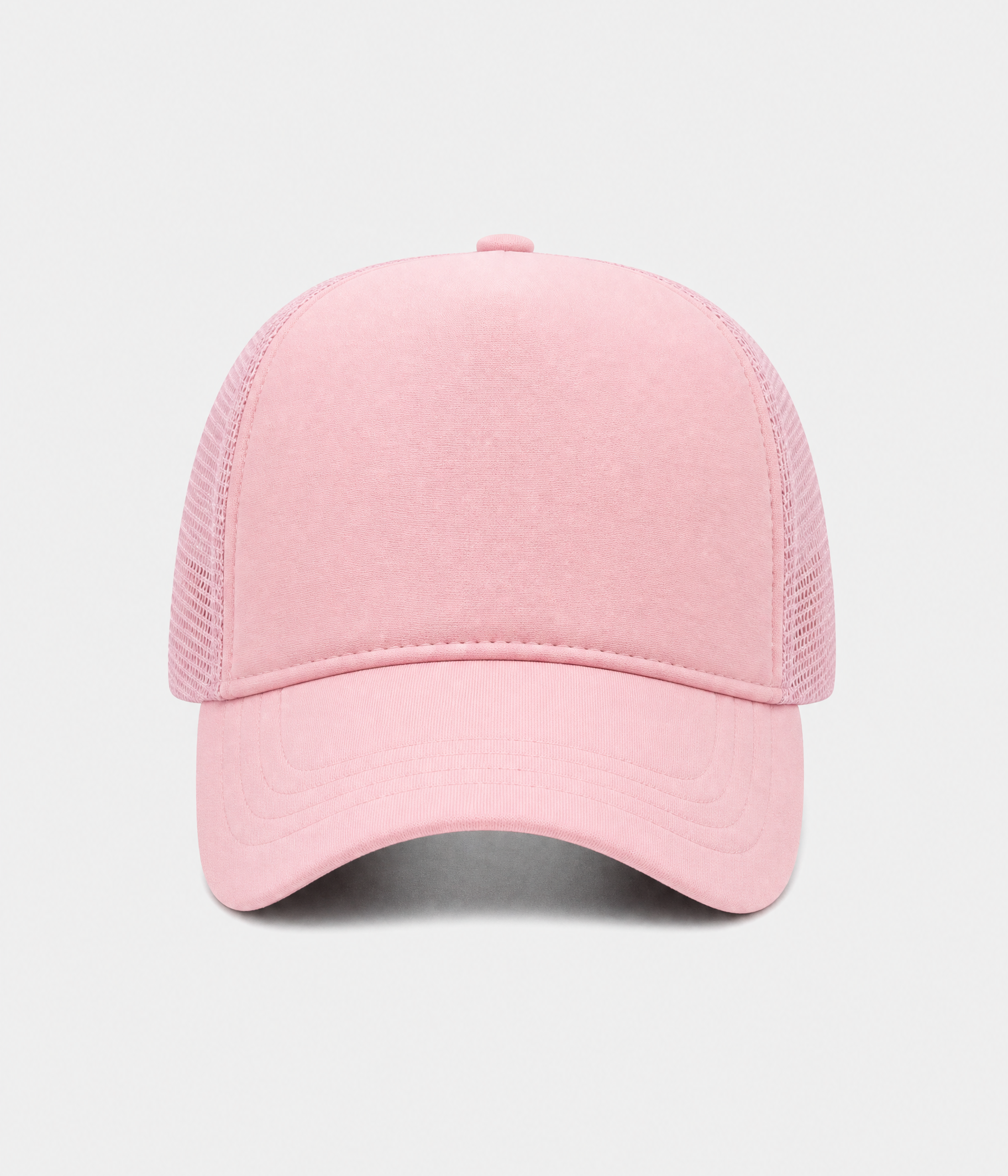 MESH TRUCKER. pink front